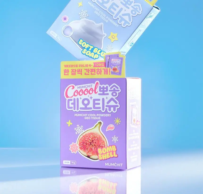 [개별포장] 멈칫 쿨 뽀송 데오티슈 10매 2종 택1 (+1매 증정기획) 상세페이지 3